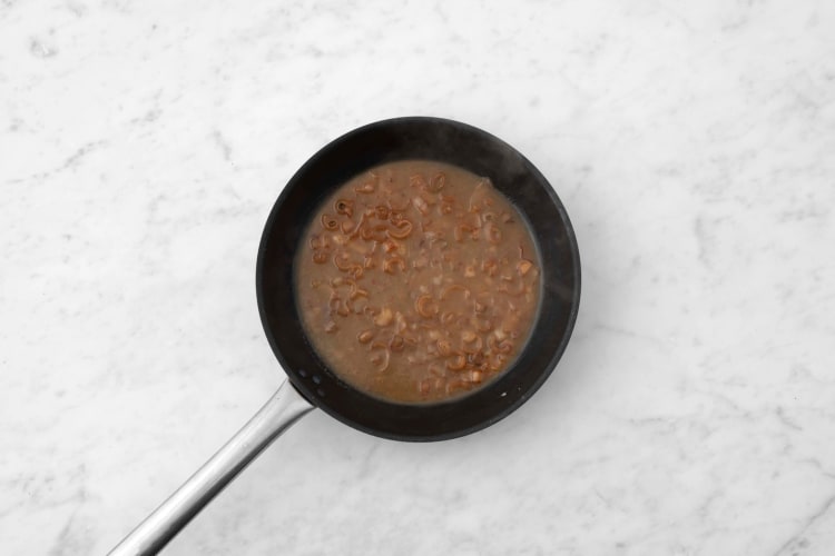 Start your Peppercorn Sauce