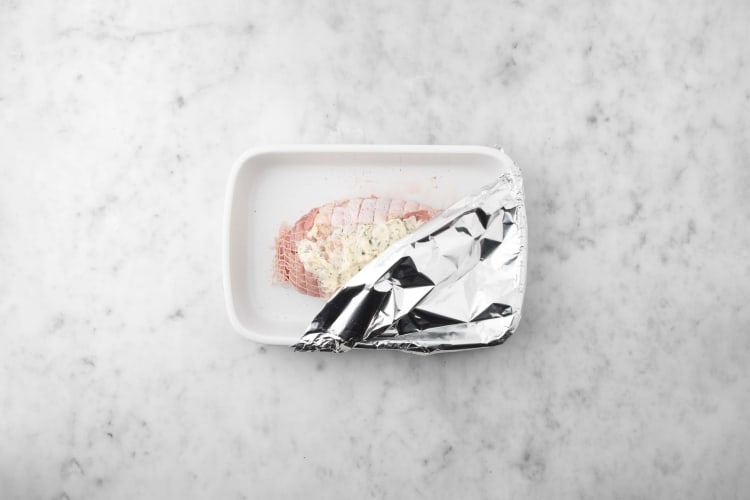 Roasted Rolled Turkey with Garlic and Thyme Recipe HelloFresh