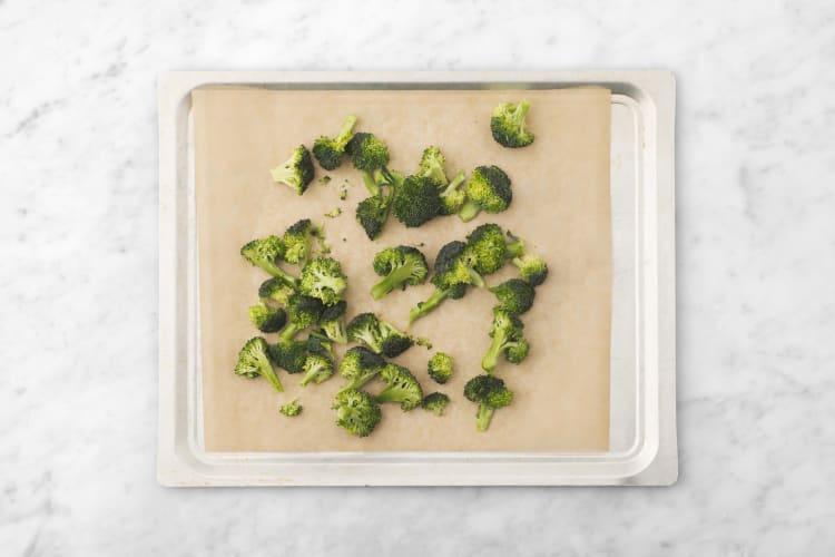 Prep and roast broccoli