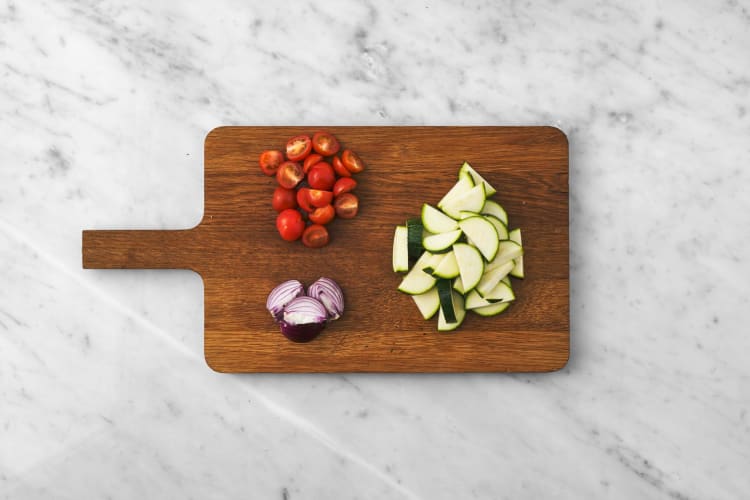 Prep vegetables