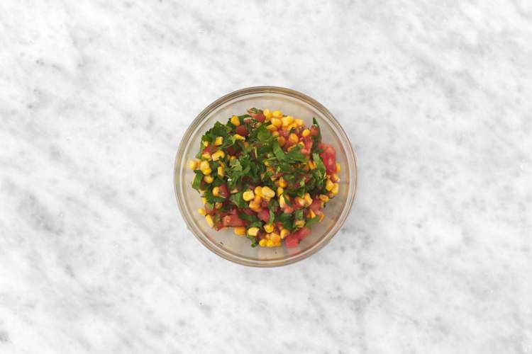 Bland salsa