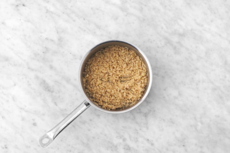 Cook the Bulgur Wheat