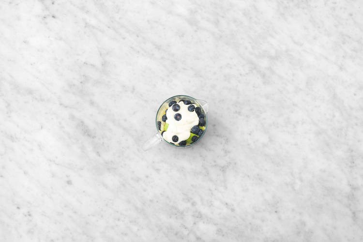 Blueberry and Pineapple Smoothie Kit Blender Required Recipe HelloFresh