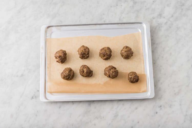 Roast Beyond Meat® meatballs