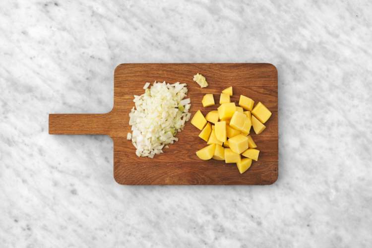 Prepara los ingredientes