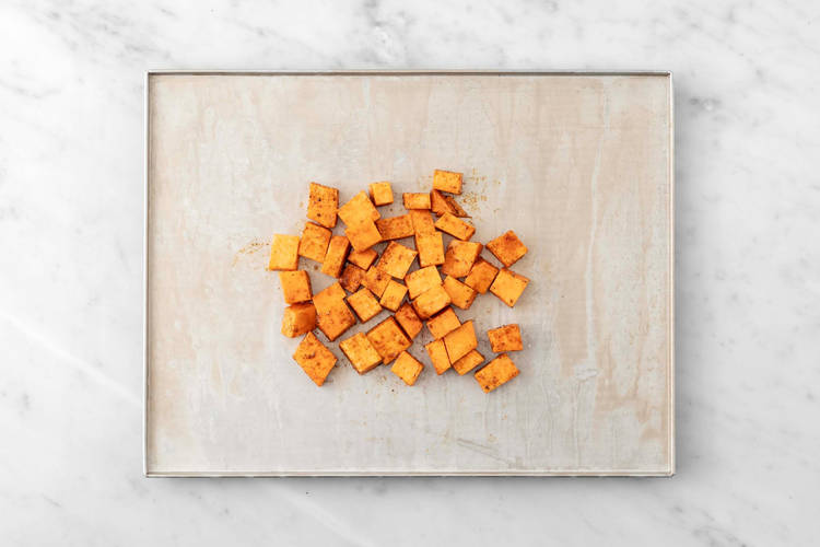 Roasted Sweet Potato, Chorizo and Kidney Bean Chilli Recipe HelloFresh