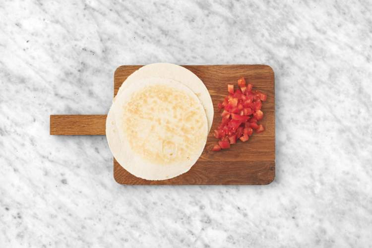 Heat the tortillas