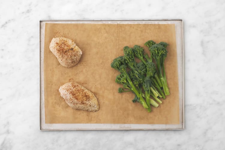 Roast the Broccolini