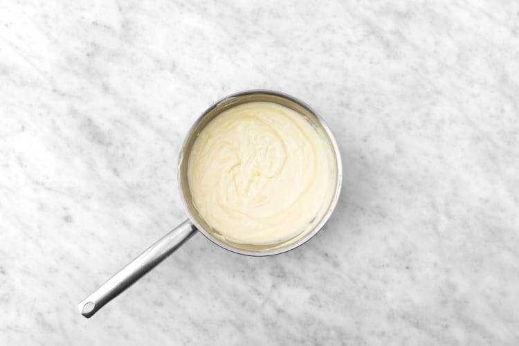 Prep the White Chocolate Frosting