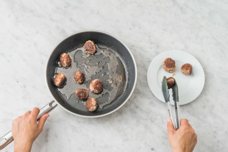 Stek köttbullar