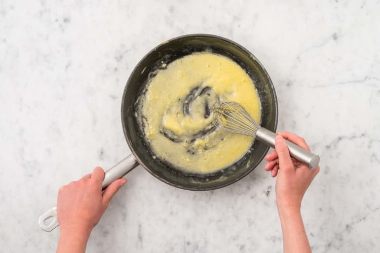 Make your Lemon Butter Sauce