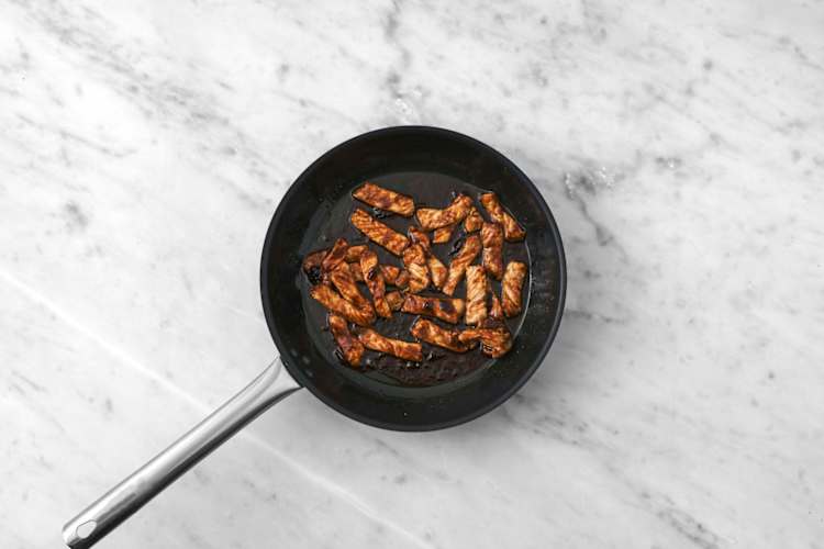 Fry the pork