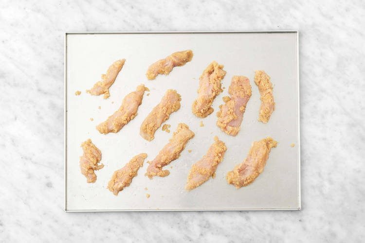 Chicken Strips and Chips Recipe HelloFresh