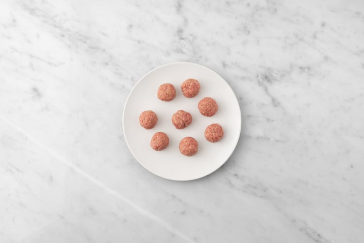 Make and roast Beyond Meat® meatballs