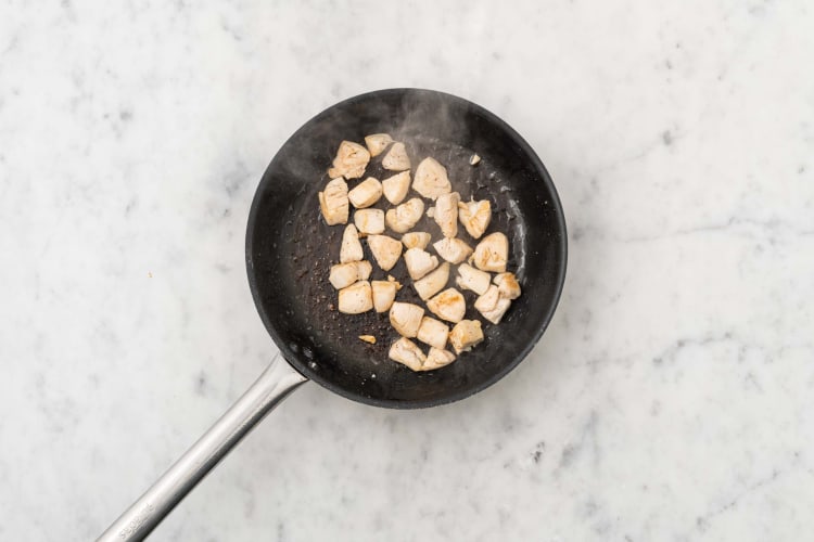 Prep and cook tofu