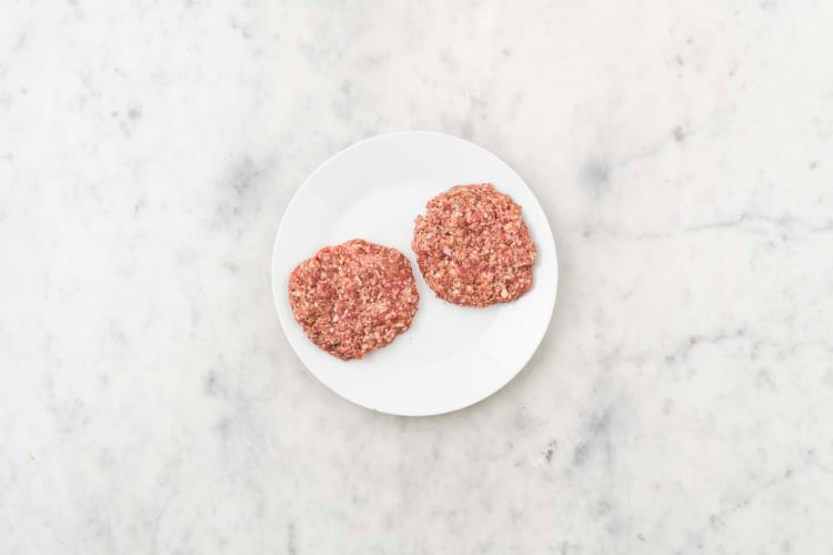 Make Beyond Meat® patties