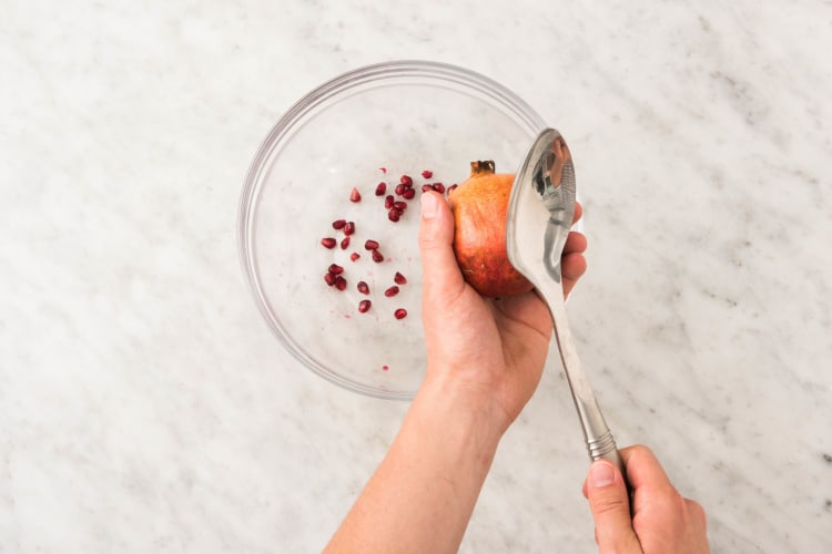 GRANATAPFEL VORBEREITEN