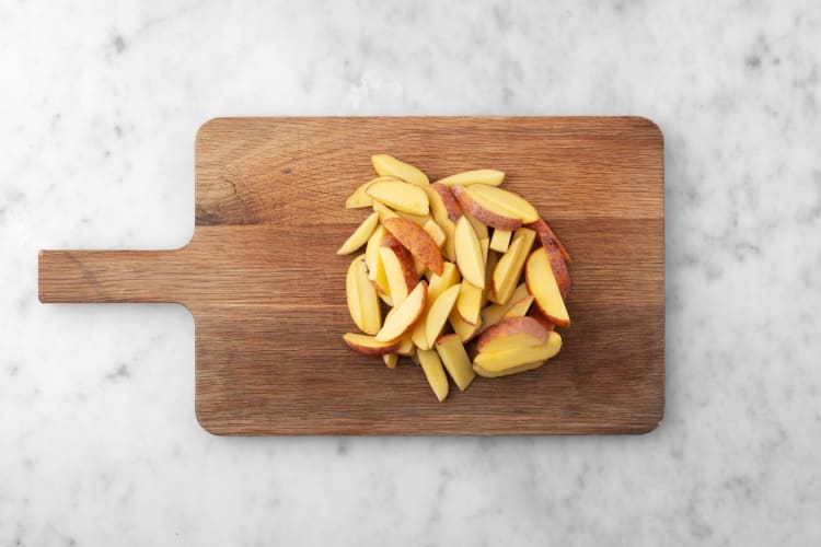 Prep potatoes