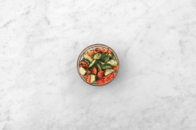 Prepara la ensalada