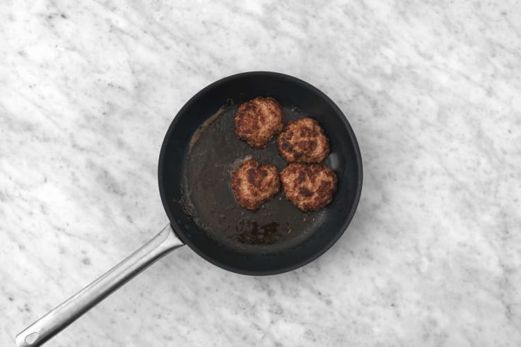 Prepara las hamburguesas