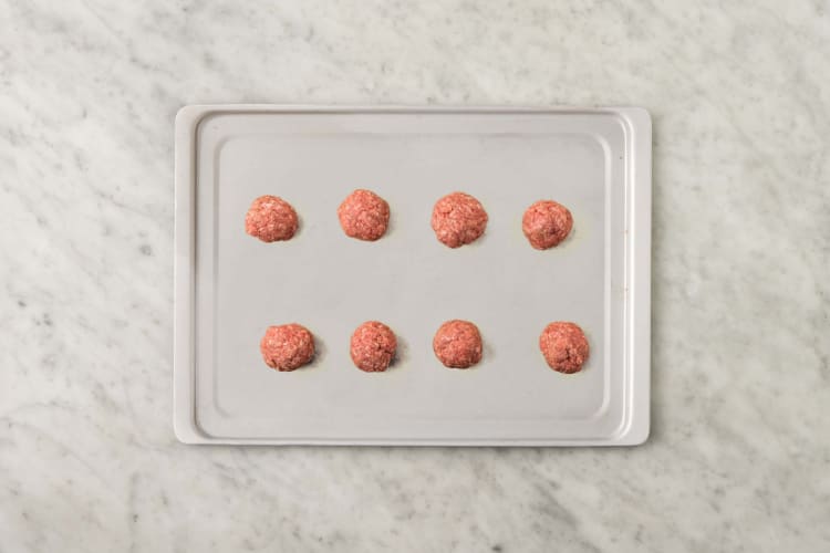 Roast Beyond Meat® meatballs