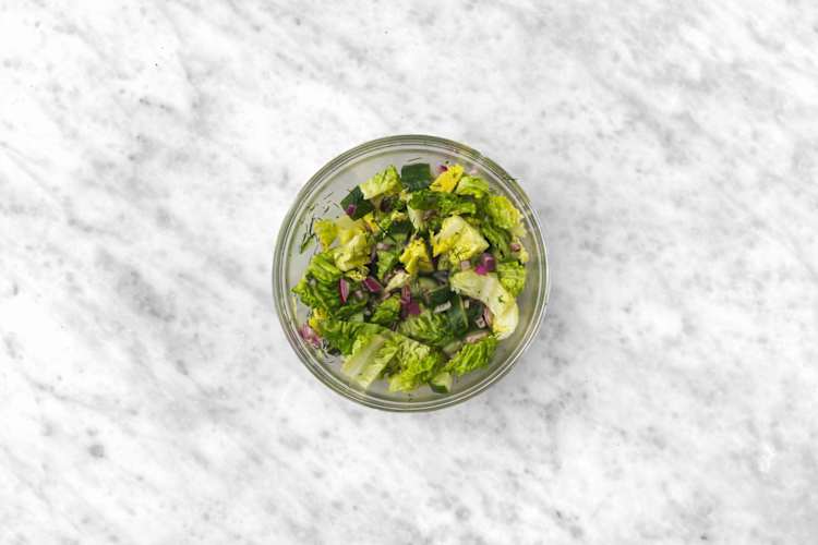Salade maken
