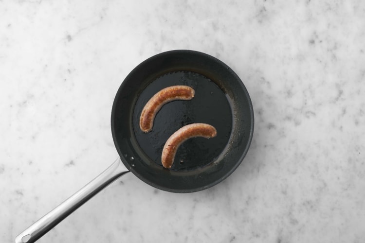 Cuire la saucisse