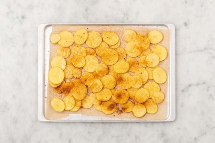 Kartoffeln backen