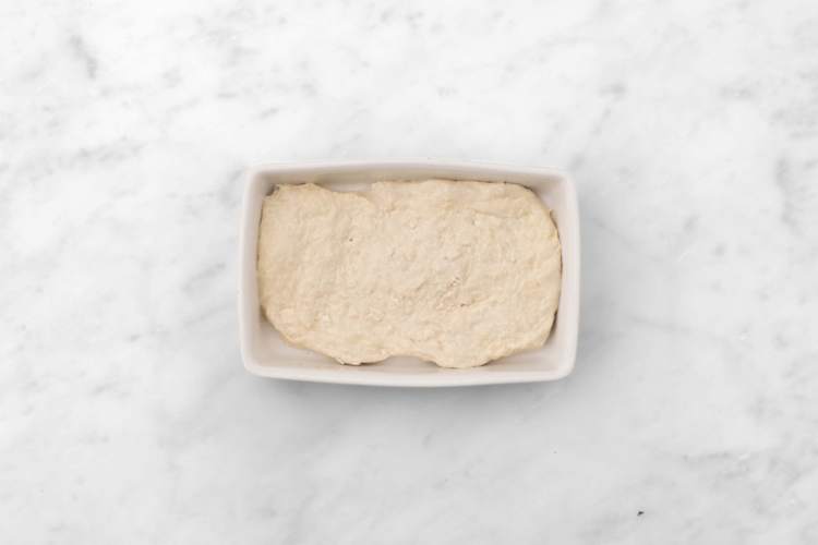 Förbered focaccia