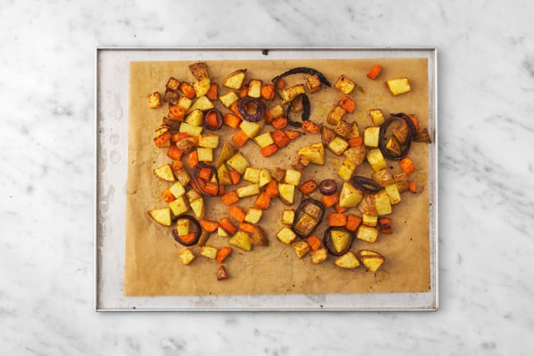 Roast veggies