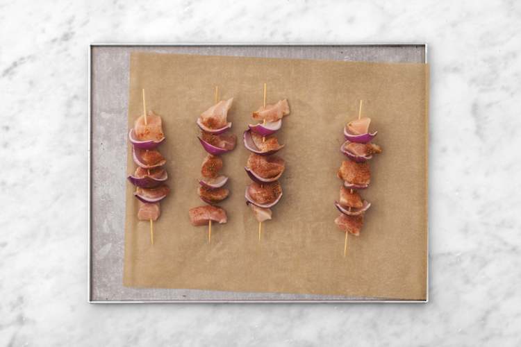 Skewer the Chicken