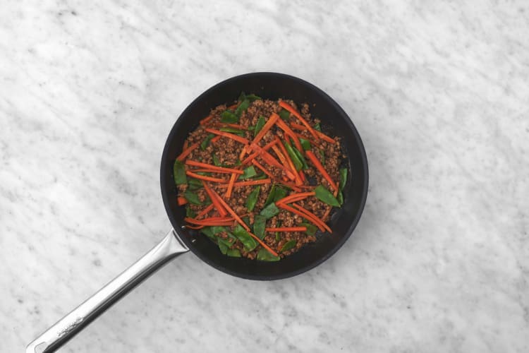 Cook veggies