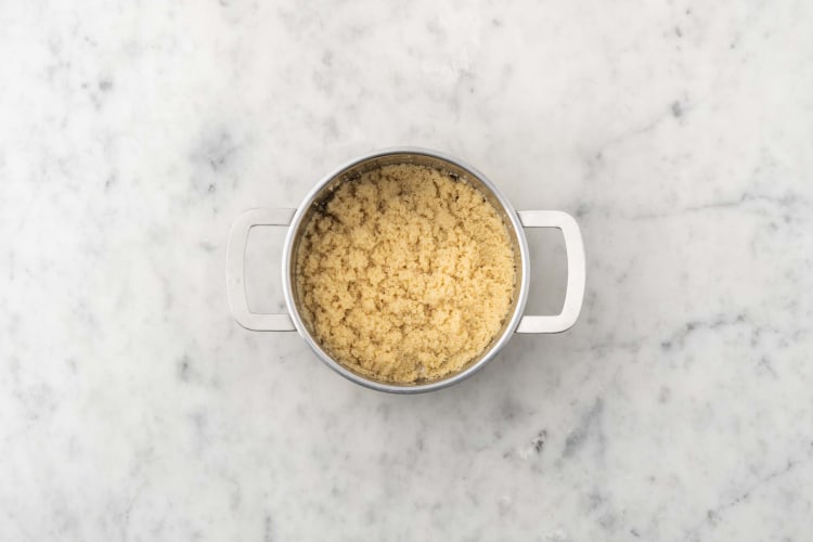 Prep and cook bulgur