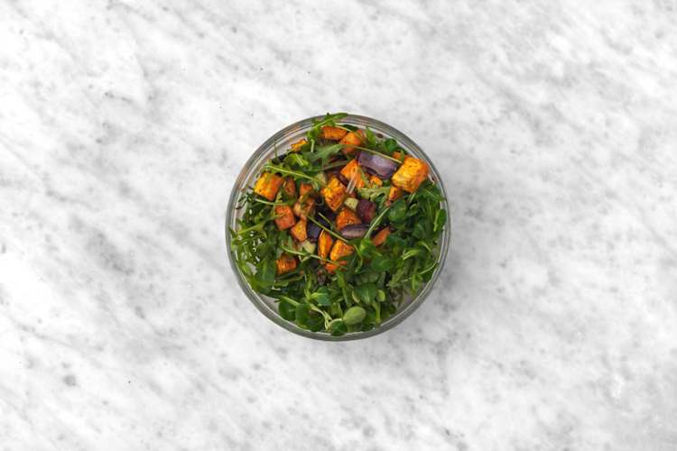 Préparer la salade