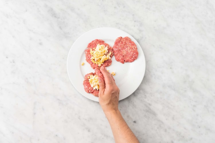 Prep Beyond Meat® burgers