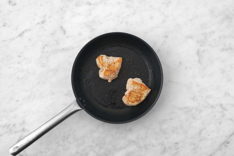 Prep and sear tofu