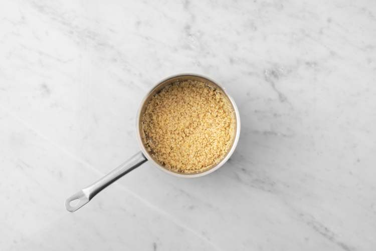 Make the bulgur