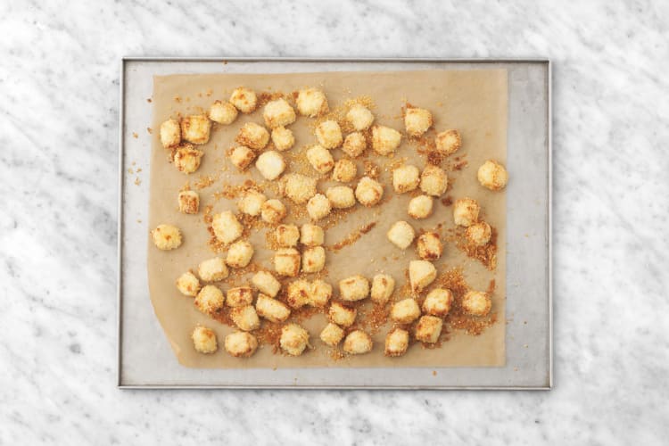 Roast halloumi