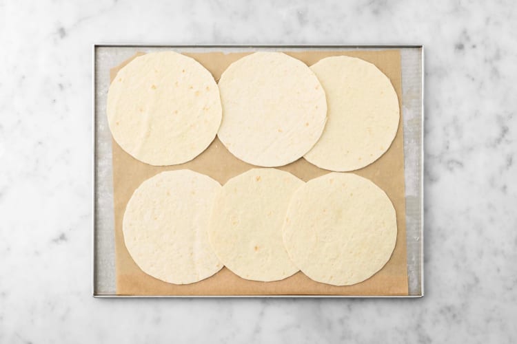 Hornea las tortillas