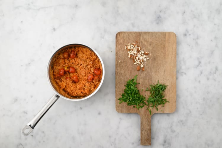 Couscous afmaken