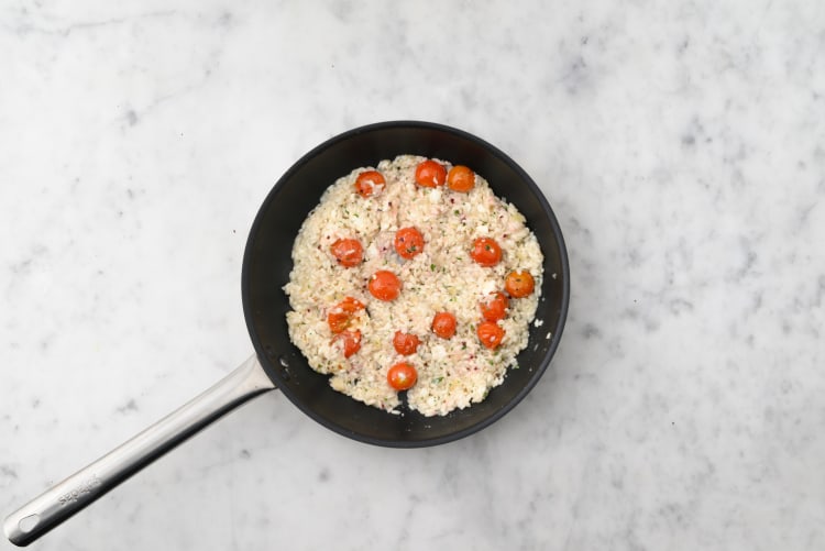 Risotto afmaken