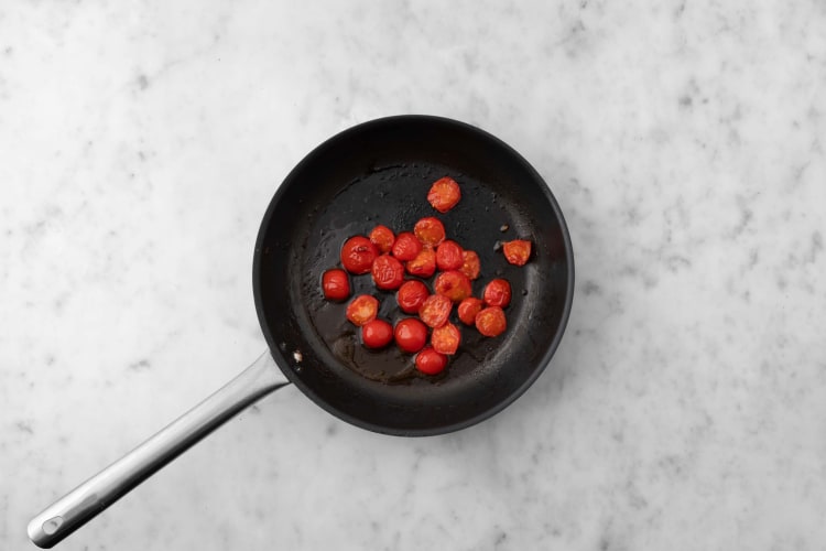 Cocina los tomates cherry