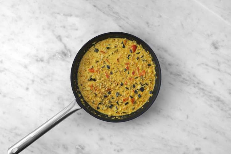 Préparer le curry