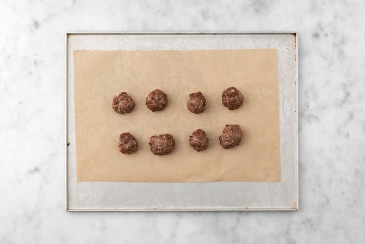 Roast Beyond Meat® meatballs