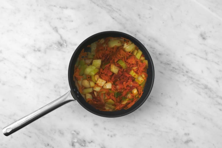 Les légumes au bain