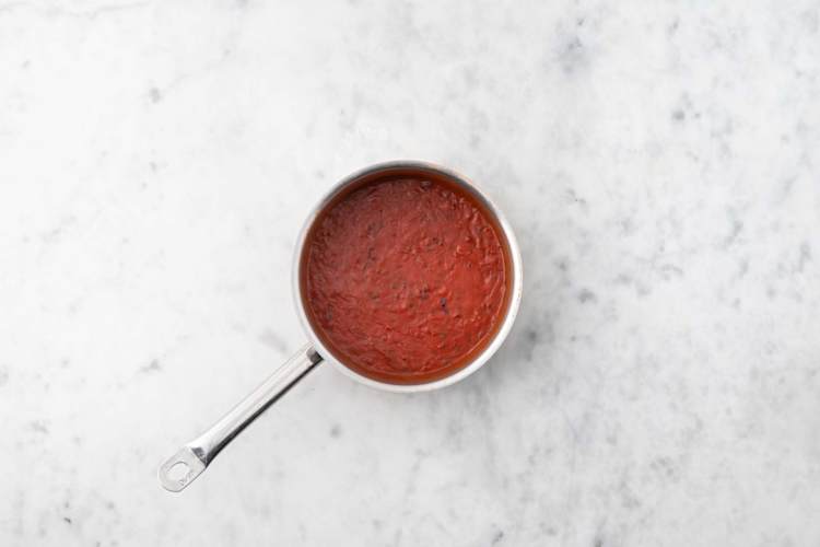 Préparer la sauce