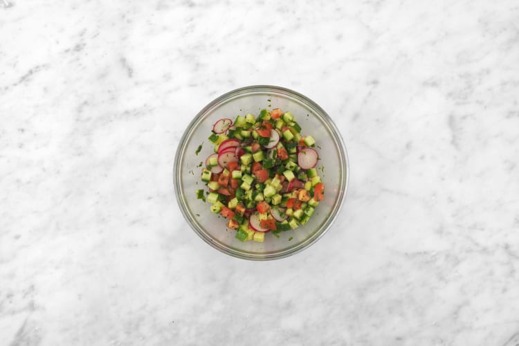 Blanda sallad