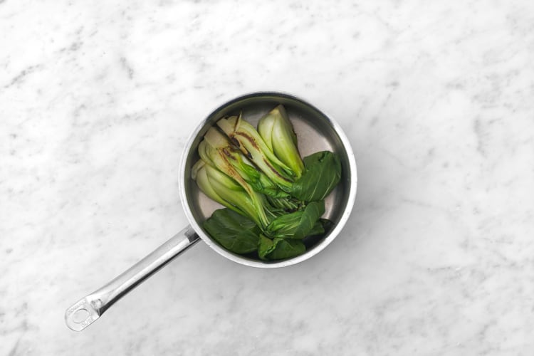 Stek pak choi