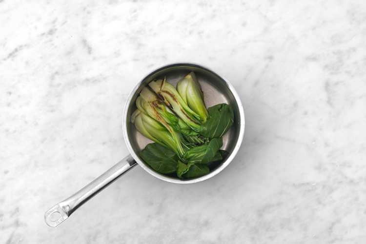 Stek pak choi