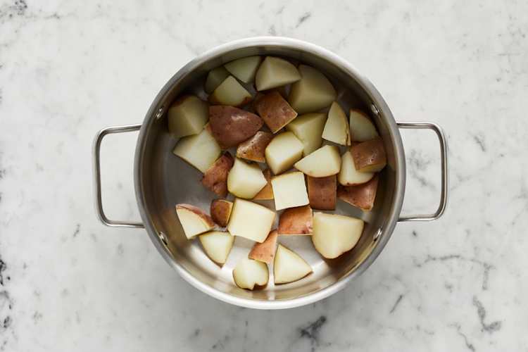 Cook potatoes